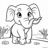 Drunk Elephant Coloring Page 10430 8372 sketch template