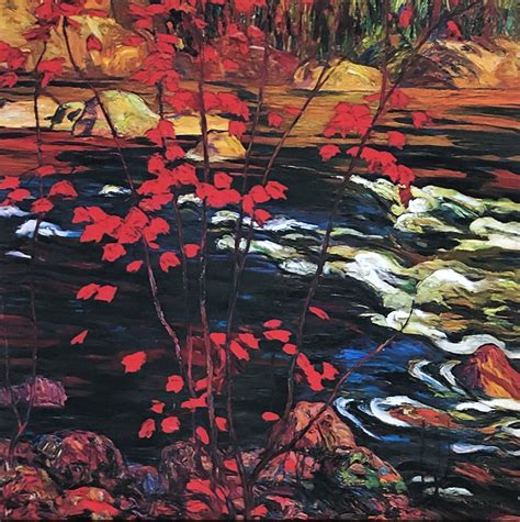 A.Y. Jackson, Group of Seven, the Red Maple, Canadian Artist, Canvas Print, Canvas Wall Art ...