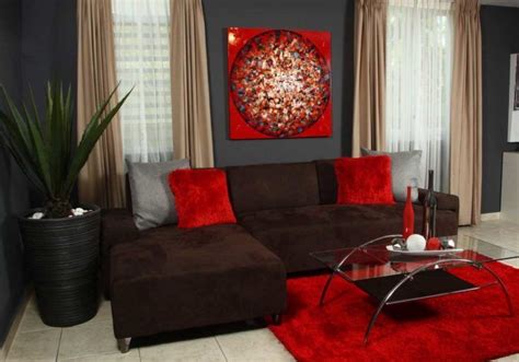 20 Beautiful Red Living Room Design Ideas to Consider (With images) | Red living room decor ...