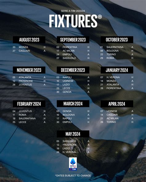 Serie A 23/24, fixture list: Inter vs. Monza on matchday one | Inter.it