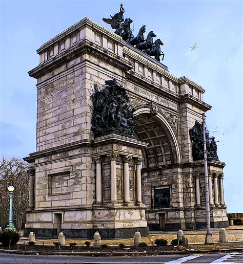 Brooklyn's Grand Army Plaza Arch Photograph by Irv Lefberg | Pixels