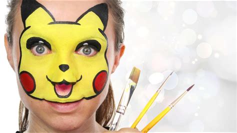 PIKACHU! - Pokemon GO Face Painting Tutorial | Makeup for kids - YouTube