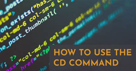 How to Use the cd Command to Navigate the Terminal | Linode Docs