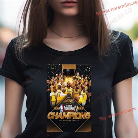 Los Angeles Lakers Nba 2023 In Season Tournament Champions Shirt ...