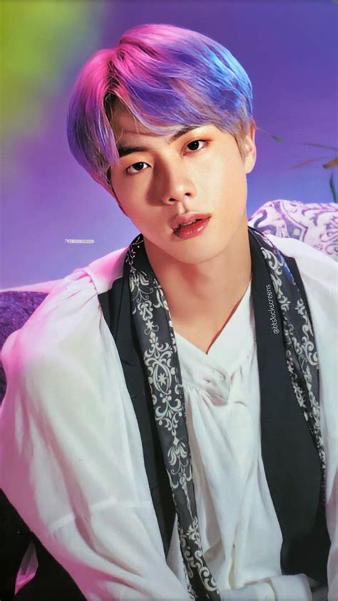 jjk⁷🥀ˢ ᵃ ᵇ ᵇ ʸ on Twitter | Kim seokjin, Bts jin, Purple hair