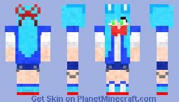 Human Toy Bonnie Girl Minecraft Skin