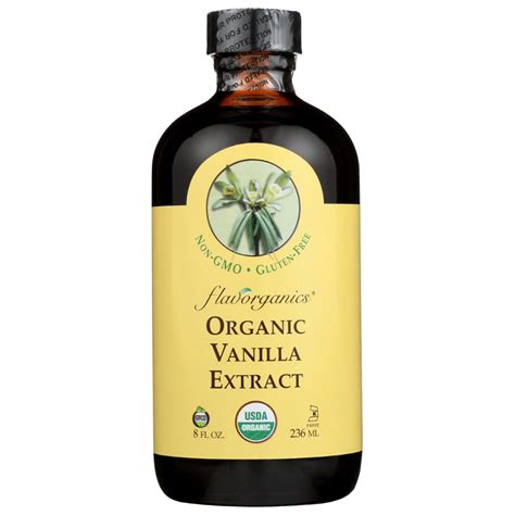 Flavorganics Organic Vanilla Extract, 8 Fl Oz - Walmart.com - Walmart.com