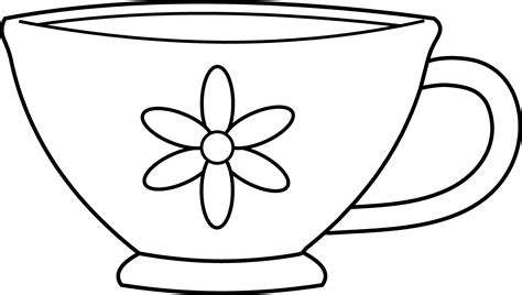 Cup clipart colouring page, Cup colouring page Transparent FREE for download on WebStockReview 2024