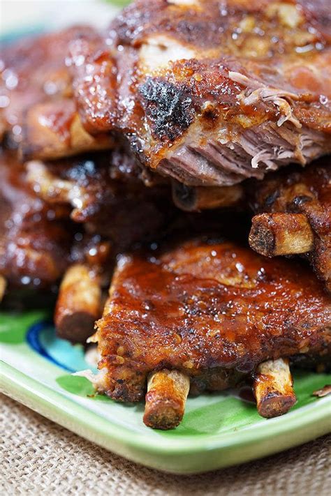 Melt in your mouth tender barbecue pork ribs! | Recipe | Pork ribs ...