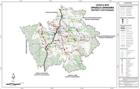 Mouza Map & 3 Detailed Maps of Lohagara Upazila, Chittagong, Bangladesh ...