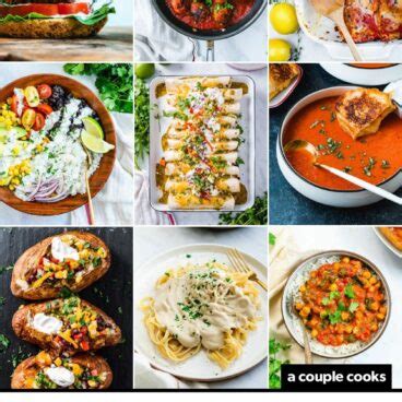 40 Easy Vegetarian Recipes – A Couple Cooks