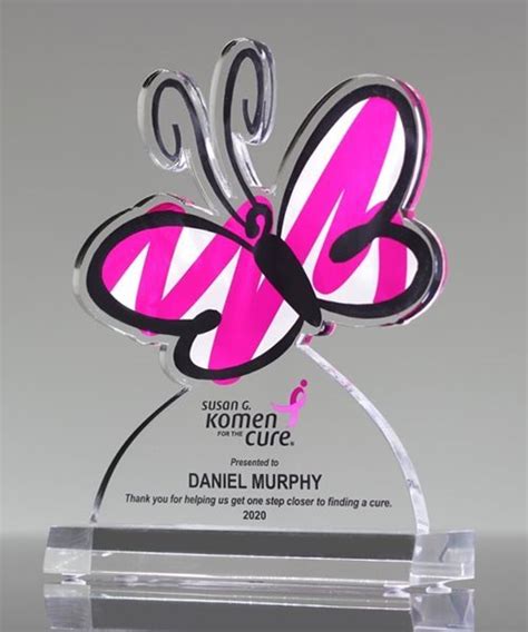 Picture of Acrylic Butterfly Award