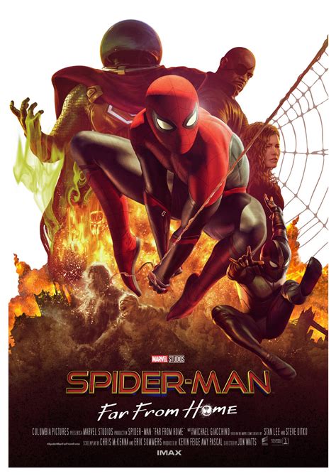 Spider-Man: Far From Home poster by Carlos Dattoli : r/Spiderman