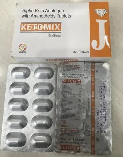 Alpha Keto Analogue with Amino Acids Tablets at Rs 350/strip | Food ...