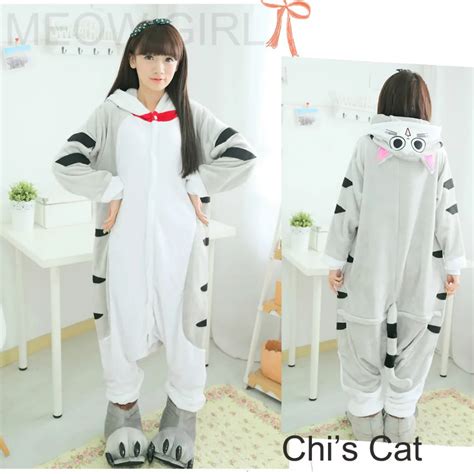 Aliexpress.com : Buy Chi's Sweet Home Chi Cat Pajamas Anime Onesie Cosplay Costume Unisex ...