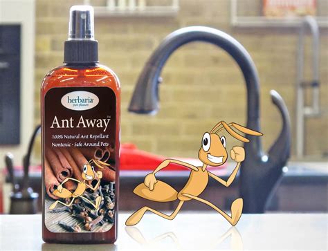 Herbaria Ant Away Ant Repellent - All Natural - Nontoxic