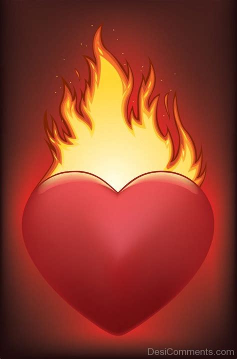 Heart On Fire - DesiComments.com