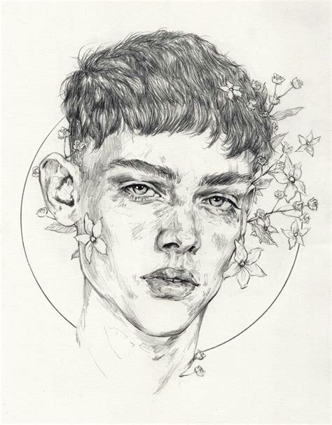 40 Best Examples Of Line Drawing Art Portrait Au Cray - vrogue.co