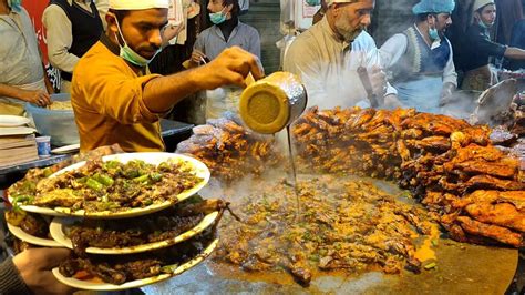 Arif Chatkhara House Pakistani Street Food Lahore | Lahori Chicken Tawa Piece | Tawa Chicken ...