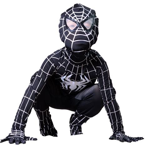 √ Black Venom Spiderman Costume