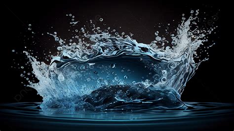 Water Splash Effect Background, Water Splash, Splash, Waterdrop Background Image And Wallpaper ...