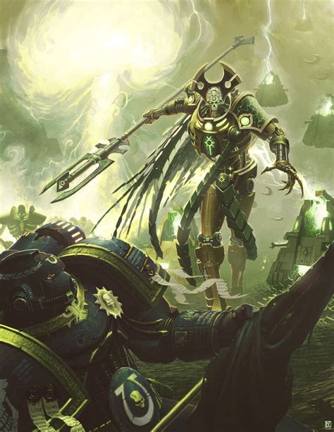 Necron Overlord | Warhammer 40k necrons, Warhammer 40k, Warhammer