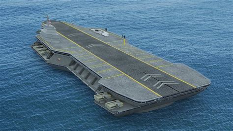 Aircraft Carrier - 3D Model by davedtaylor