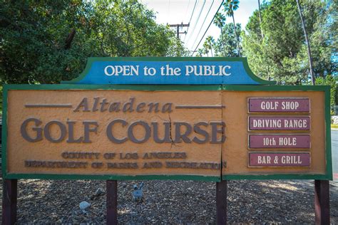 Altadena Golf Course – Parks & Recreation