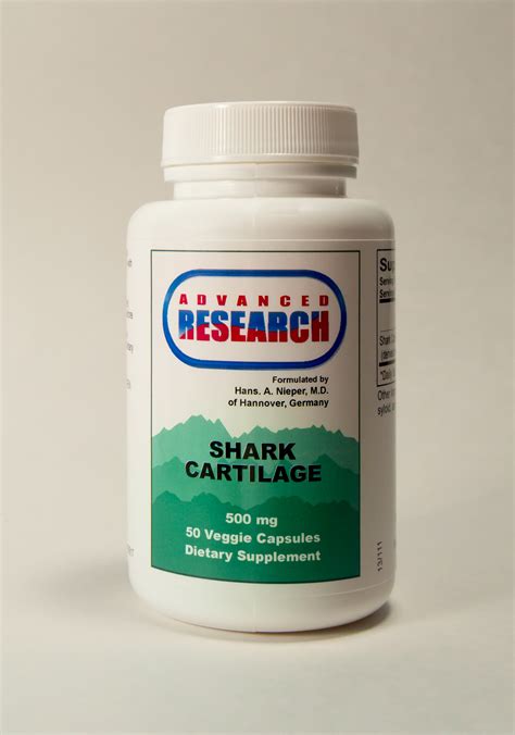 Shark Cartilage | NCI Advanced Research - by Dr. Hans Nieper