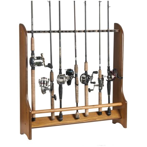 Organized Fishing 20 - Rod Floor Rod Rack | Fishing rod storage, Rod rack, Fishing pole holder