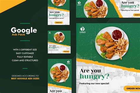 20 Google Web Banner Tips and Tricks 2022 Google Logo, Google Ads, Web Ads, Fast Food Menu, Food ...