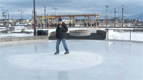 Ice skating in Herriman