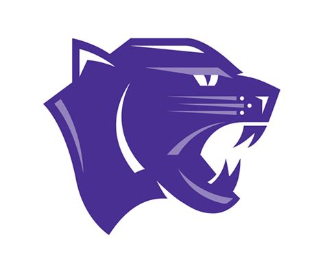 Elder High School panther logo and spirit wear on Behance