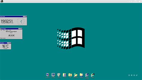 Hey guys! I made a Windows 95 style desktop on w10! It also have a cool slideshow! I used ...