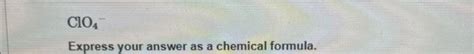 Solved Write the formula for the conjugate acid of each of | Chegg.com