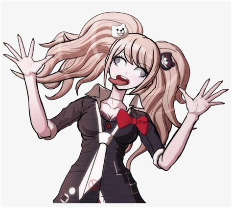 View Samegoogleiqdbsaucenao Junko Retard , - Danganronpa Junko Enoshima Hair Transparent PNG ...