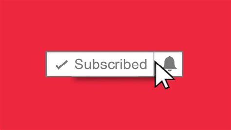 Animated YouTube Subscribe Button Template