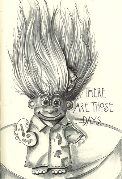 Troll Doll Drawing at PaintingValley.com | Explore collection of Troll ...