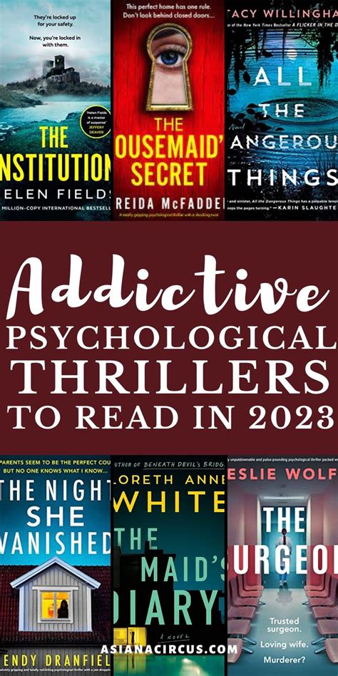 Twistiest Psychological Thriller Books | Thriller books psychological, Thriller books, Book club ...