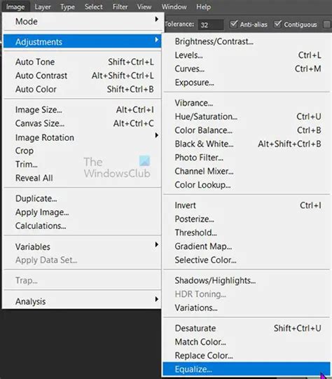 How to use the Equalize Effect in Photoshop