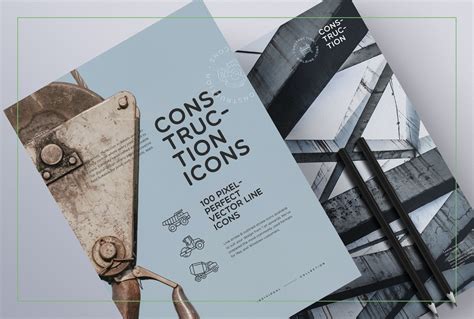 Building And Construction Icon Set - Design Cuts