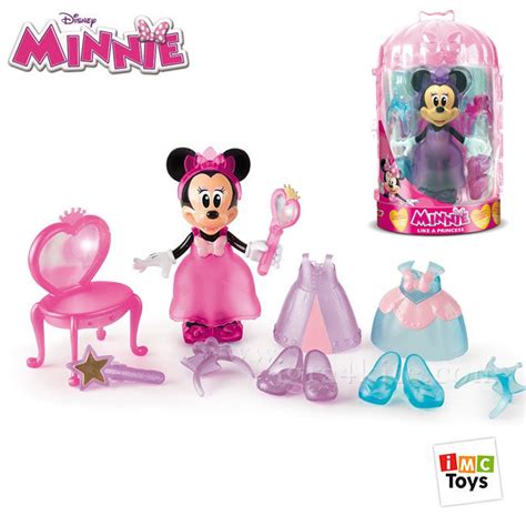 IMC Toys - Disney Minnie Mouse Фигура Делукс Like a princess 182011