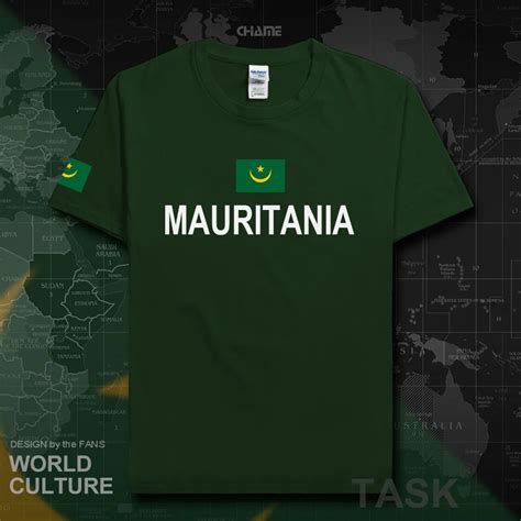 Mauritania Mauritanian t shirt fashion 2017 jersey nation team 100% ...