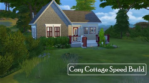 The Sims 4 - Speed Build | Cozy Cottage - YouTube