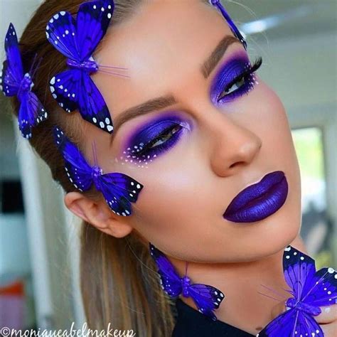 Pin on Butterfly Kisses | Butterfly makeup, Creative makeup, Makeup ...