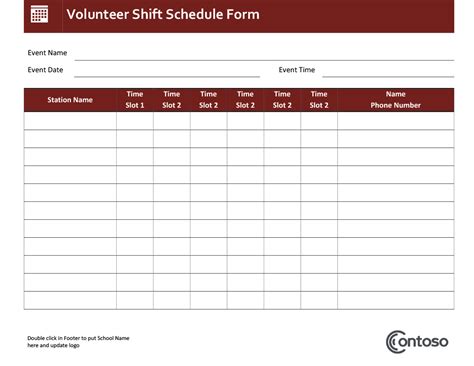 Annual Event Planner Template