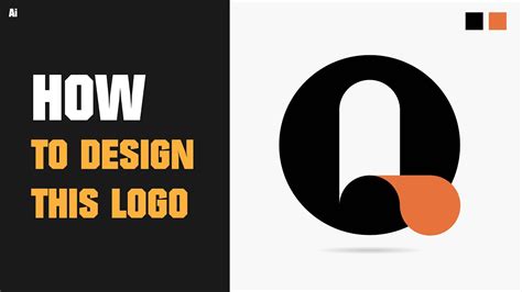 Modern Q Logo Design | Adobe Illustrator Tutorial - YouTube