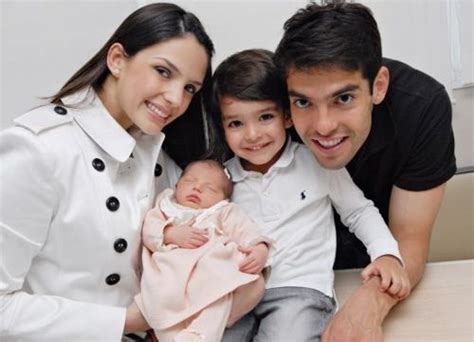 Football Stars: Ricardo Kaka & Wife Caroline Celico With Kids