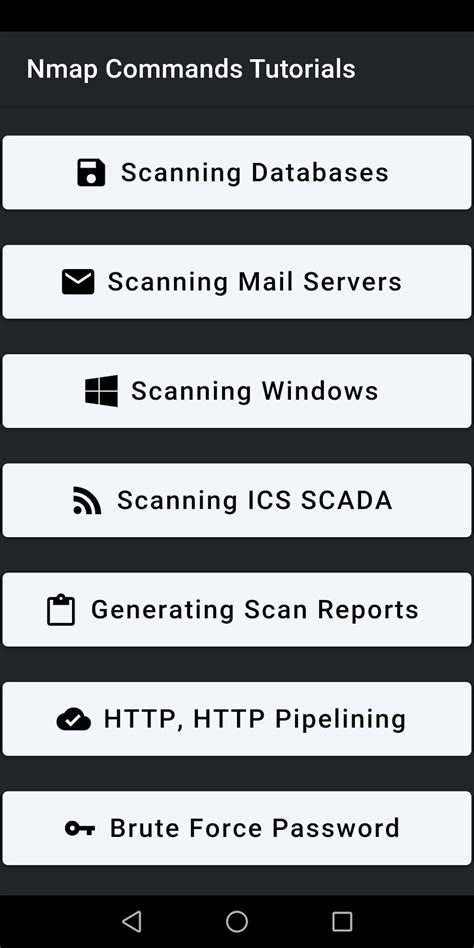 Nmap Commands Cheatsheet APK for Android - Download