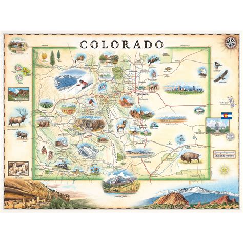 Colorado State Map | Colorado map, Hand drawn map, Drawn map